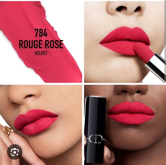 Dior Rouge Dior couture color 784 Rouge Rose NEW - Picture 2 of 5